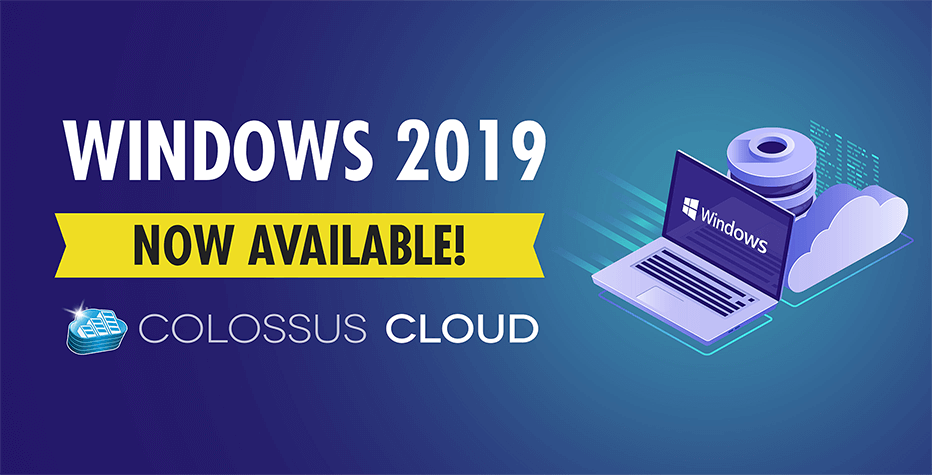 Windows Server 2019 VPS hosting