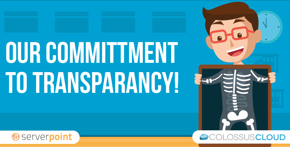 Server status page for VPS and dedicated server monitoring