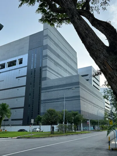 Equinix SG3 data center building exterior, Ayer Rajah Crescent, Singapore